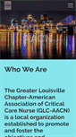 Mobile Screenshot of greaterlouisvillechapteraacn.org